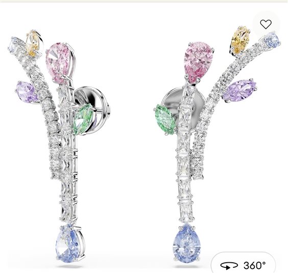 Orecchini Swarovski Donna Ariana Grande in Lega metallica 5737426 - 5737426